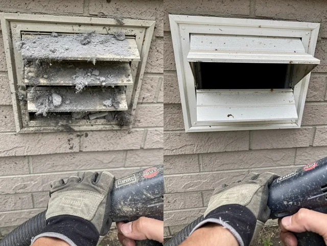 Professional dryer exhaust vent cleaning by Norwell Dryer Vent Cleaning in Norwell