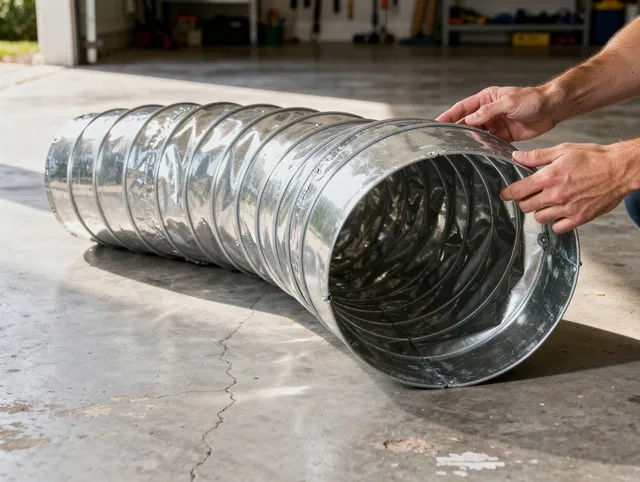 Norwell Dryer Vent Cleaning specialist using advanced equipment for thorough duct cleaning in Norwell