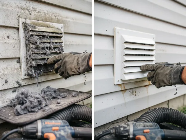 Residential dryer vent cleaning by Norwell Dryer Vent Cleaning in Norwell